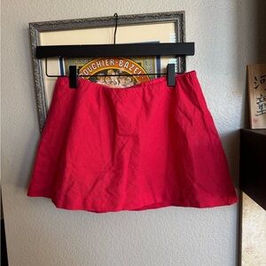 Free people Women’s Red linen Mini Skirt